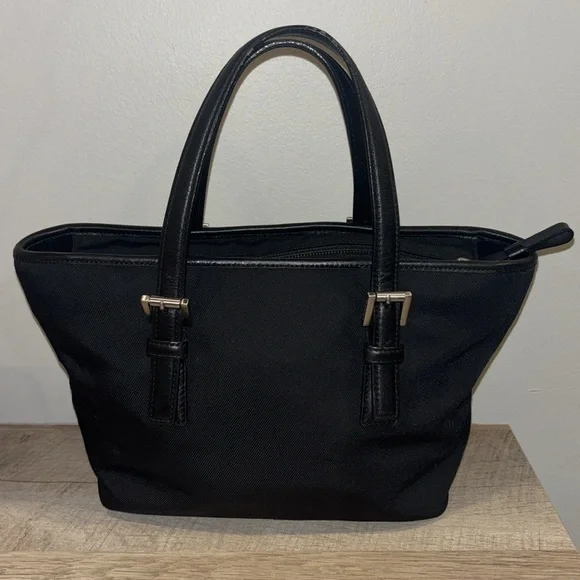 Coach Nylon Black Mini Tote Bag - Picture 3 of 14